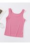 Pink Ribbed Tank Top