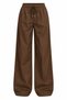 Brown Satin Bomber Pants - 2y9663 - 51229