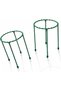 2 Pack Durable Garden Plant Support Cage Stakes