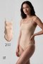 Women's Cotton Two-Piece Bodysuit with Spaghetti Straps and Snap-Fastened Closures, Basic Tank Top Style