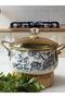 3-Piece Granite TENCEL™ Cookware Set, Blue - 4