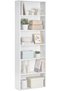 White Bookcase 60x24x178.5 cm