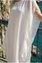 Celeste Layered Flounce Chiffon Long Formal Evening Dress - 5