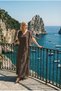 Samara Off-The-Shoulder Flounce Long Evening Dress Chiffon Invitation and Wedding Party Dress - 3