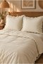 DOUBLE-SIZE SHEET SET WITH RUFFLES AND 2 PILLOWCASES - 7