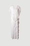 Samara Off-The-Shoulder Flounce Long Evening Dress Chiffon Invitation and Wedding Party Dress - 6