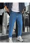 Blue Basic Stretch Fabric Boyfriend C-6467 - 2