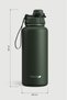 1 Hand Leak-Proof Steel Thermos 1000 ml Green St-215 - 7