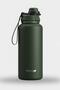 1 Hand Leak-Proof Steel Thermos 1000 ml Green St-215 - 2