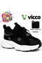 Ceni Decorative Lace-Up Velcro Orthopedic Children's Sneakers