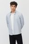 Men's Striped Regular-Fit Classic Shirt - 3