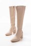 Ten Long Zippered Skin Boots - 5