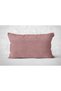 Single Velvet Textured Throw Pillow Cover Pink - 2