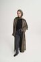 Lumira Premium Floş Abaya Khaki - 4