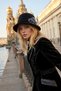 Women's Camel Feather Felt Bucket Hat - 4