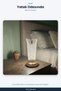 ®   Open Cylindrical Crystal Drop Model Led Table Lamp – Gold Base, Texture - 3