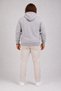 Large Size Unisex Hooded 3Ip Sweat 11701 Gray Melange - 2