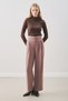 Draped Tencel Pleated Pants Gülkurusu - 2