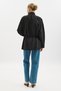 Wool Fleece Detailed Shirt Black - 7