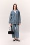 Bel Adjustable Comfortable Denim Pants Blue - 2