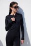 Costum de baie întreg pentru înot, negru - 5