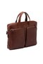 Tan Genuine Leather Men's Briefcase - S1Ev00021451-P4Y - 3