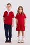Girl's Knitted Red Dress - 7