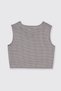 Girl's Double-Sided Ecru Vest - 6