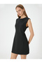 Mini Dress Sleeveless Crew Neck - 2
