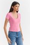 Women's Deep V-Neck Bodysuit - 4