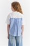 Girl's T-Shirt with Snap Detail - 6