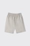 Baby Boy Gray Knitted Shorts - 2