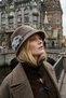 Women's Camel Feather Felt Bucket Hat - 7
