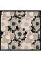 Silk Scarf - 4306-89 Black Stone Tulle - 3