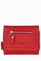 Genuine Leather Women's Wallet Portfolio – Credit Card Holder, Paper Money Compartment 932 - Red