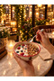 Candy Pop Pattern Hand-Decorated 15 cm Bowl—Christmas and New Year's Theme—Multipurpose Bowl/Sugar Bowl—Ceramic Model - 3