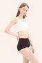 Extra-High-Waisted Women's Panties, 7-Pack: Cotton, Stretchy, Comfortable Fit—Black, White, Nude, Red, Navy, Taupe Color, Gray - 3