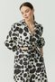 Women's Patterned Shirt with Front Tie Detail - 6