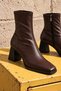 Ankle Boots - Brown - Casual - 3