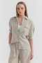 Women's Shirt with Sleeve Detail - 5