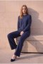 Crystal Fabric Grass Detail Trouser Suit - 5