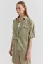 Women's Shirt with Sleeve Detail - 2