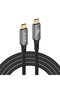 كابل تمديد USB4 Thunderbolt 4 بقوة 240 واط ودقة 8K، كابل USB-C ذكر/ذكر للشحن السريع ونقل البيانات بسرعة 40 جيجابت في الثانية
