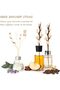 Reed Diffuser Stick Set, 6 Pcs Rattan Flower Oil Diffuser Sticks, Diffuser and Flower Replacement Re - 5