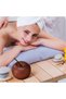 4 Pcs Mini Wooden Apple Shaped Essential Oil Diffuser, Portable Aromatherapy Diffuser for Car, Home, - 3