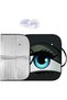 Eyes Sunshade for Car Windshield, Cartoon Eyes Windscreen Sun Protection Visor Foldable Windshield U - 2