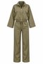 Khaki Bomber Satin Jacket and Pants Set - 2y9663 - 51229
