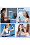 Handheld Fan with Neck Strap, Small Hand Fan Rechargeable (Black) - 3