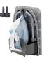 Table Top Ironing Board W/Wall Mount | D-Crease | Portable Space Saving Mini Laundry Room| Foldable