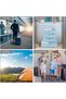 9 PCS Packing Cubes, Mesh Breathable Luggage Organizers Set - 8